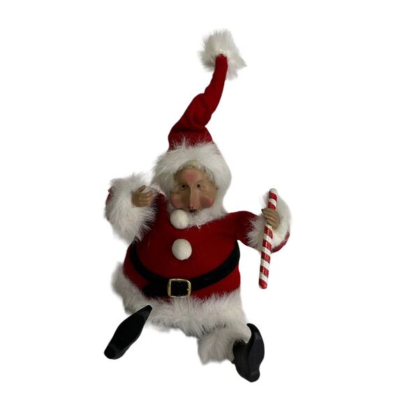DEPT 56 Brewster Santa’s Elf Helper Christmas Decor Home Decor Shelf Sitter - Picture 1 of 12
